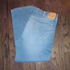 Levi's Light Blue Straight Jeans
